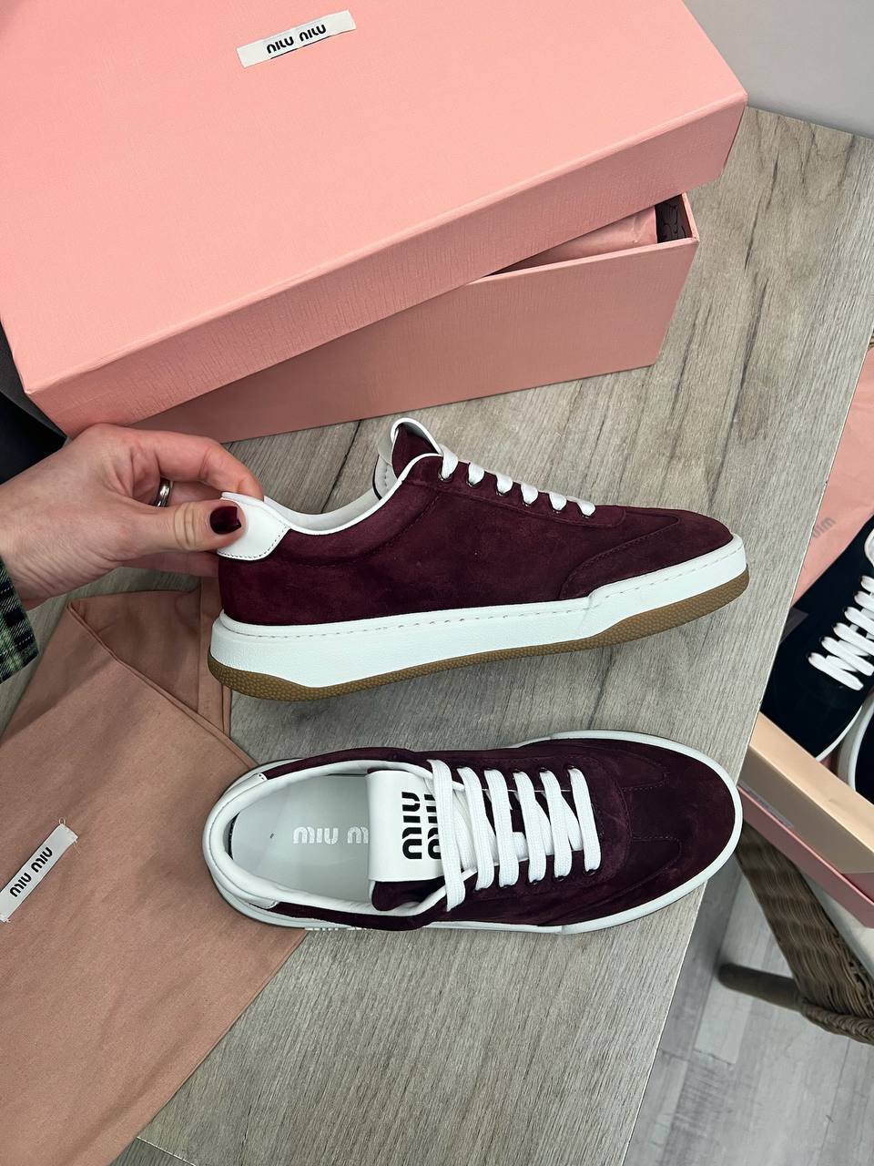 Коллекционные кроссовки Miu Miu BP-46689 Коллекционные кроссовки Miu Miu BP-46689