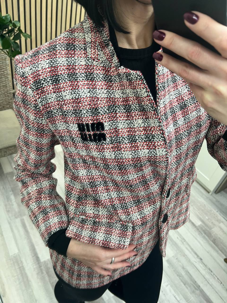 Повседневный жакет Miu Miu BP-46320 Повседневный жакет Miu Miu BP-46320