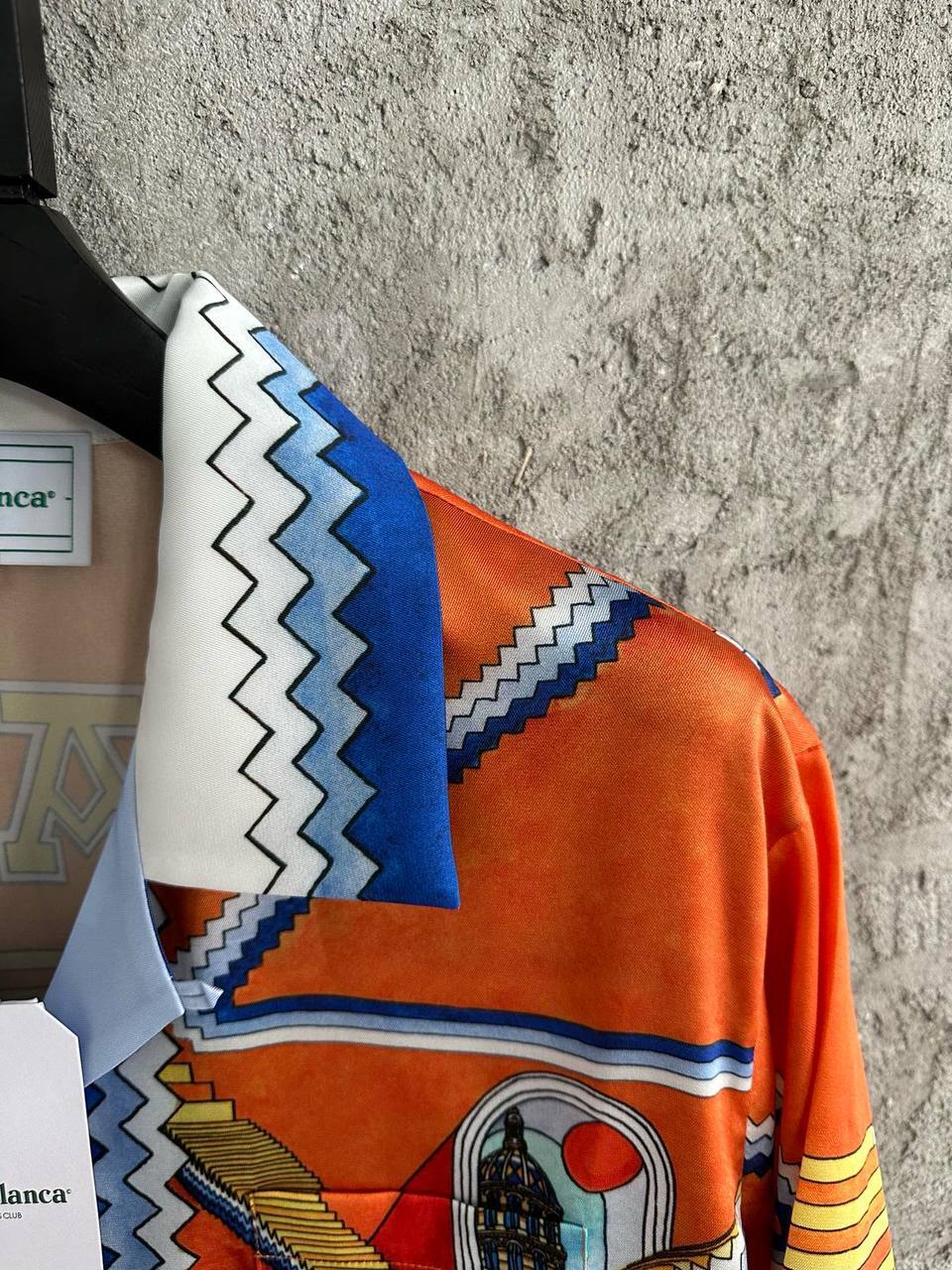 Элитные костюм с изображениями оранжевый Casablanca BP-808957 Элитные костюм с изображениями оранжевый Casablanca BP-808957