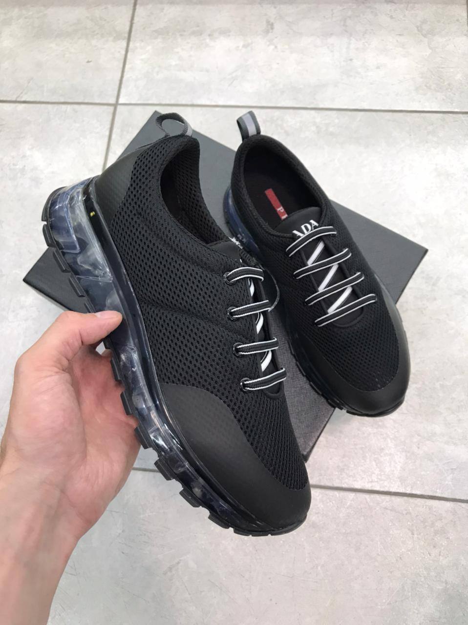 Prada трендовые кроссовки BP-13746 Prada трендовые кроссовки BP-13746