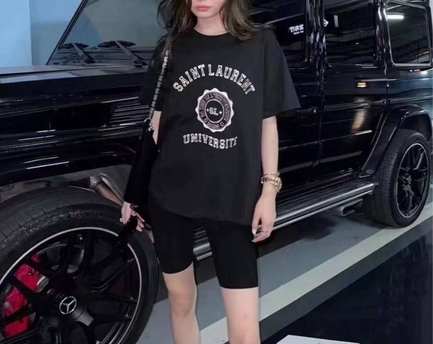 Трендовая футболка Yves Saint Laurent BP-33746 Трендовая футболка Yves Saint Laurent BP-33746