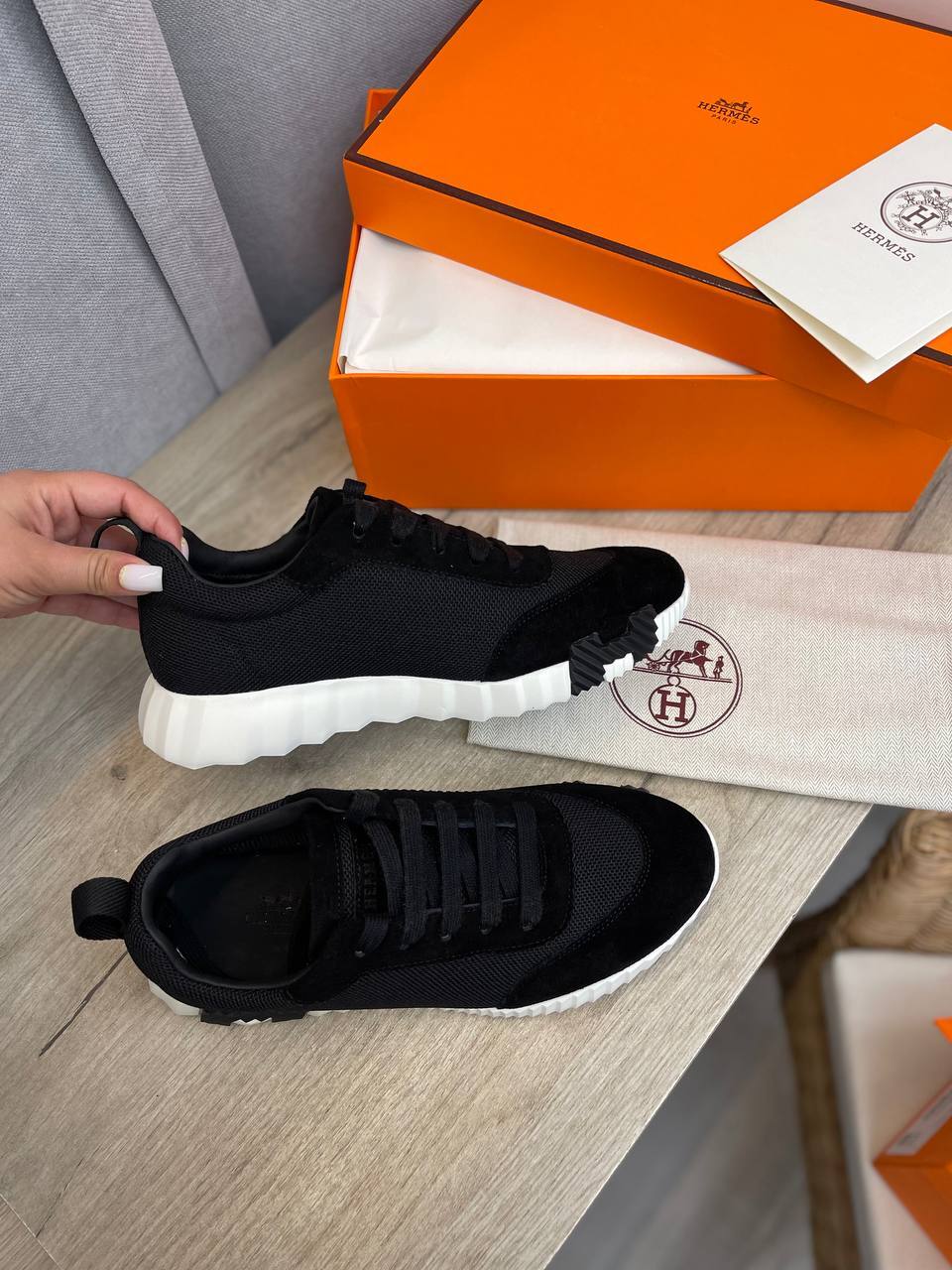 Повседневные кроссовки Hermes BP-39820 Повседневные кроссовки Hermes BP-39820