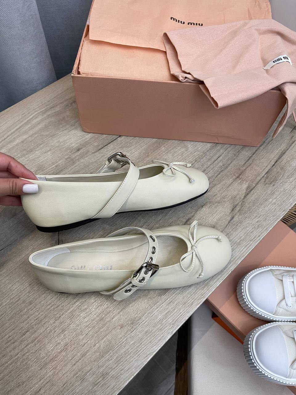 Балетки люксовые Miu Miu BP-50303 Балетки люксовые Miu Miu BP-50303