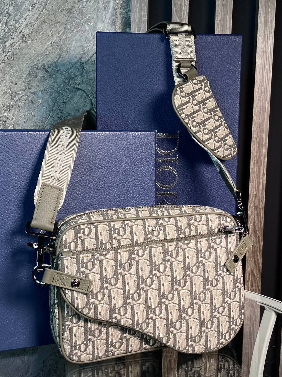 Сумка мужская люкс Christian Dior BP-51438 Сумка мужская люкс Christian Dior BP-51438