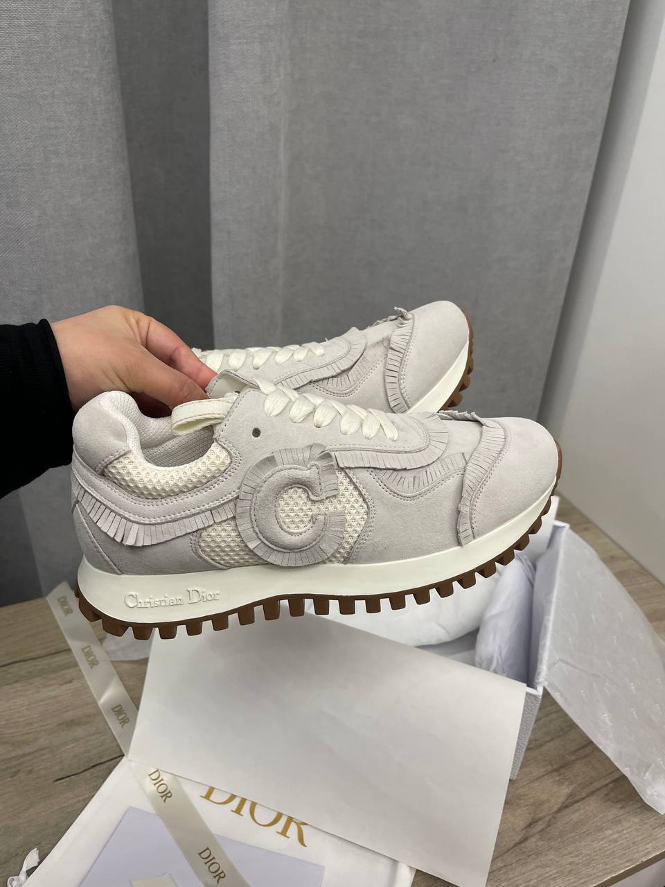 Премиальные кроссовки Christian Dior BP-45854 Премиальные кроссовки Christian Dior BP-45854