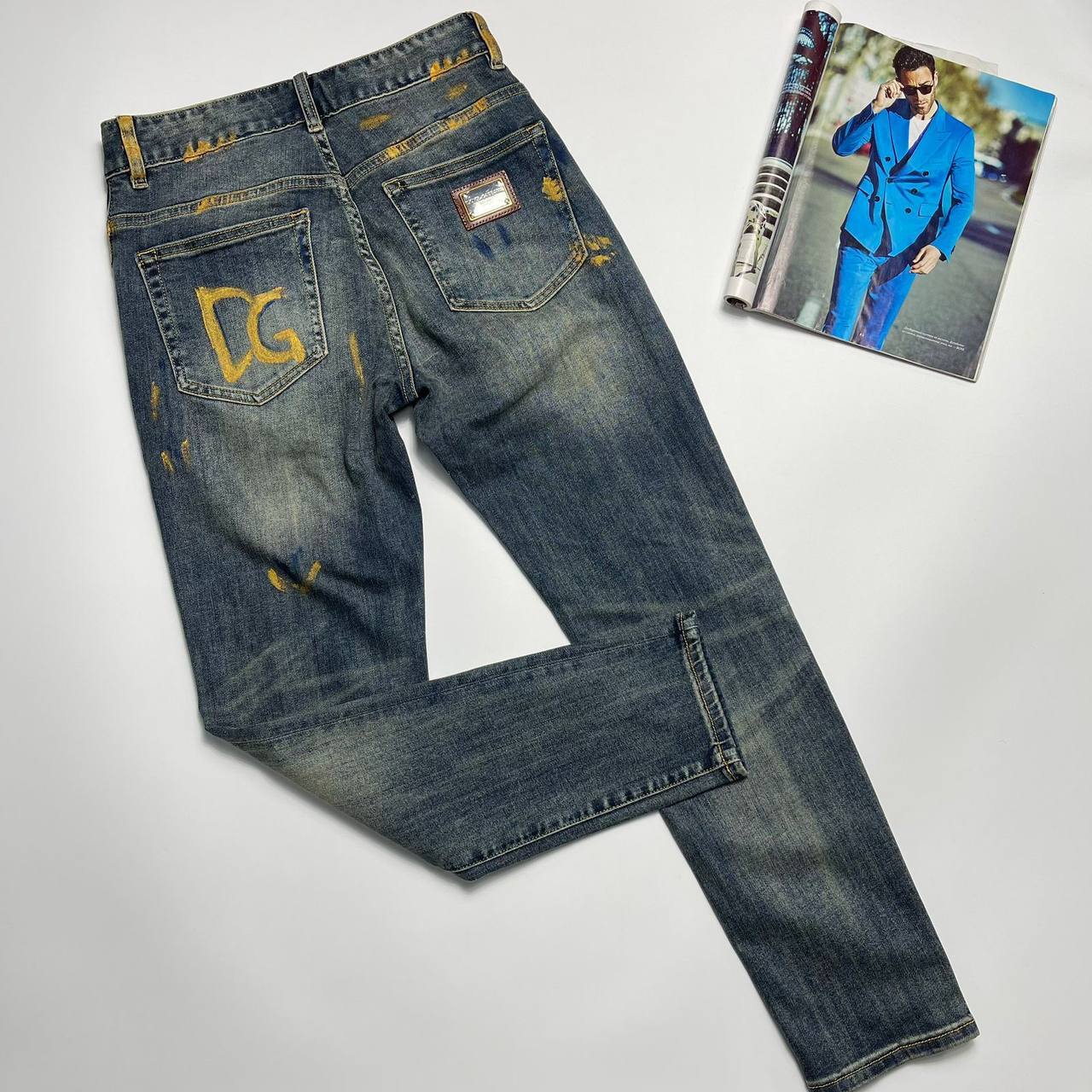 Джинсы стильные Dolce & Gabbana BP-50831 Джинсы стильные Dolce & Gabbana BP-50831