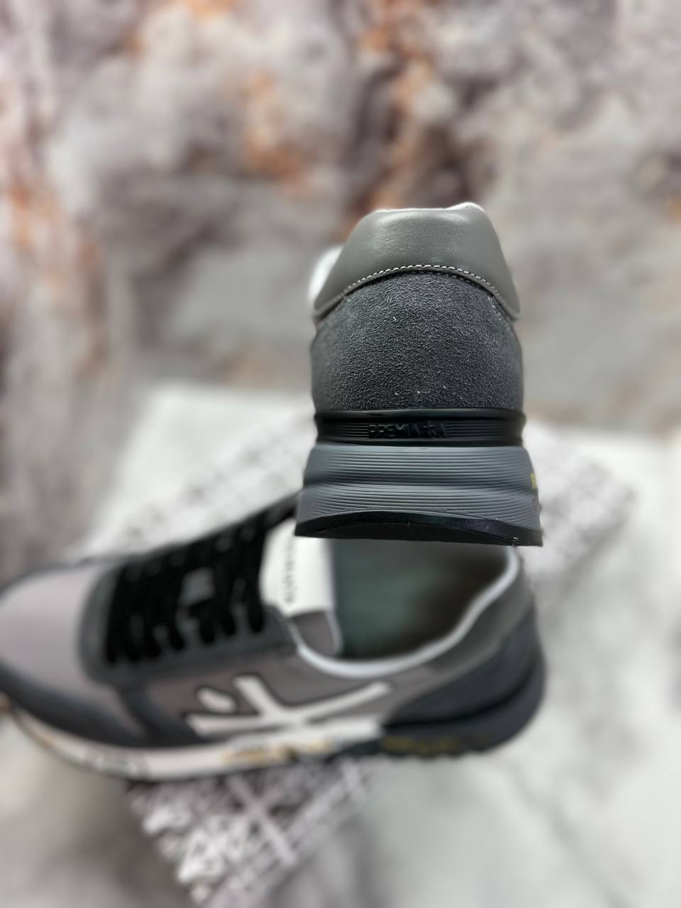 Premiata серые кроссовки BP-29631 Premiata серые кроссовки BP-29631