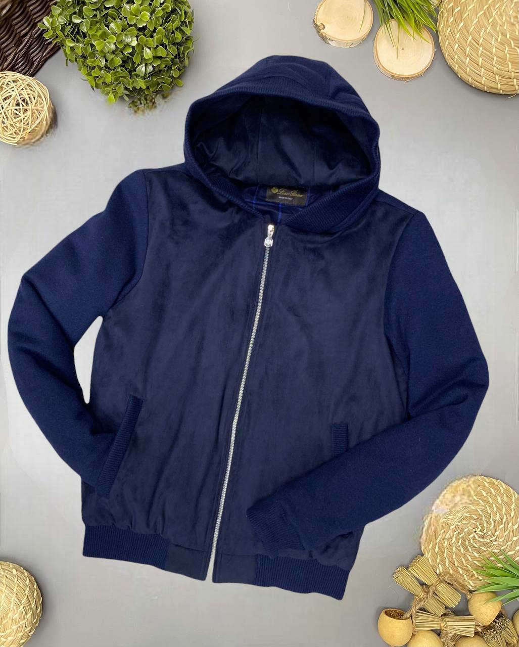 Мужской бомбер Loro Piana BP-29465 Мужской бомбер Loro Piana BP-29465