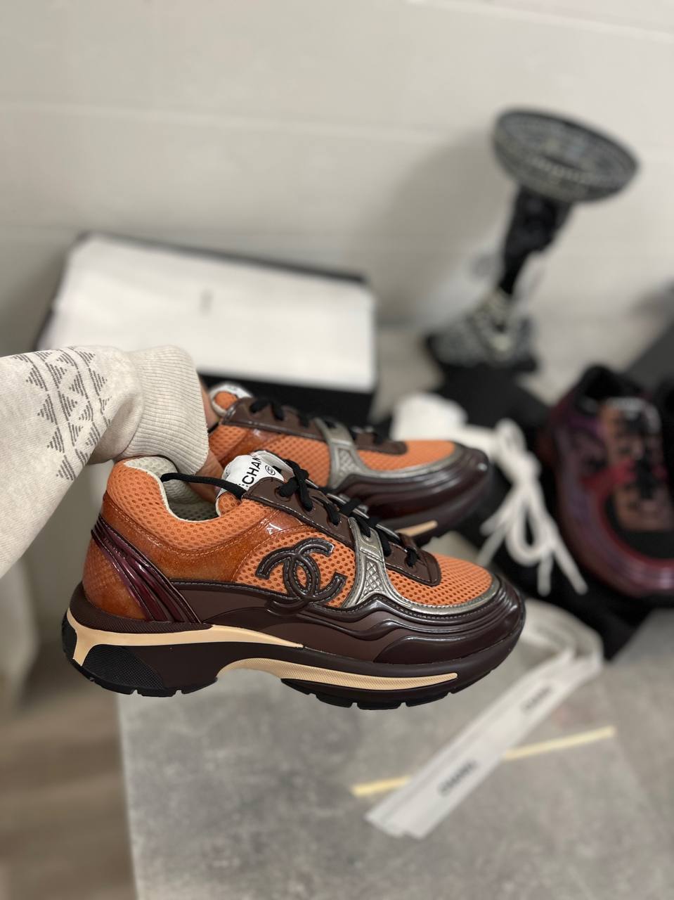 Премиум кроссовки Chanel BP-40183 Премиум кроссовки Chanel BP-40183