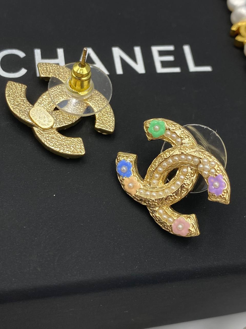 Серьги Chanel коллекционные BP-36317 Серьги Chanel коллекционные BP-36317