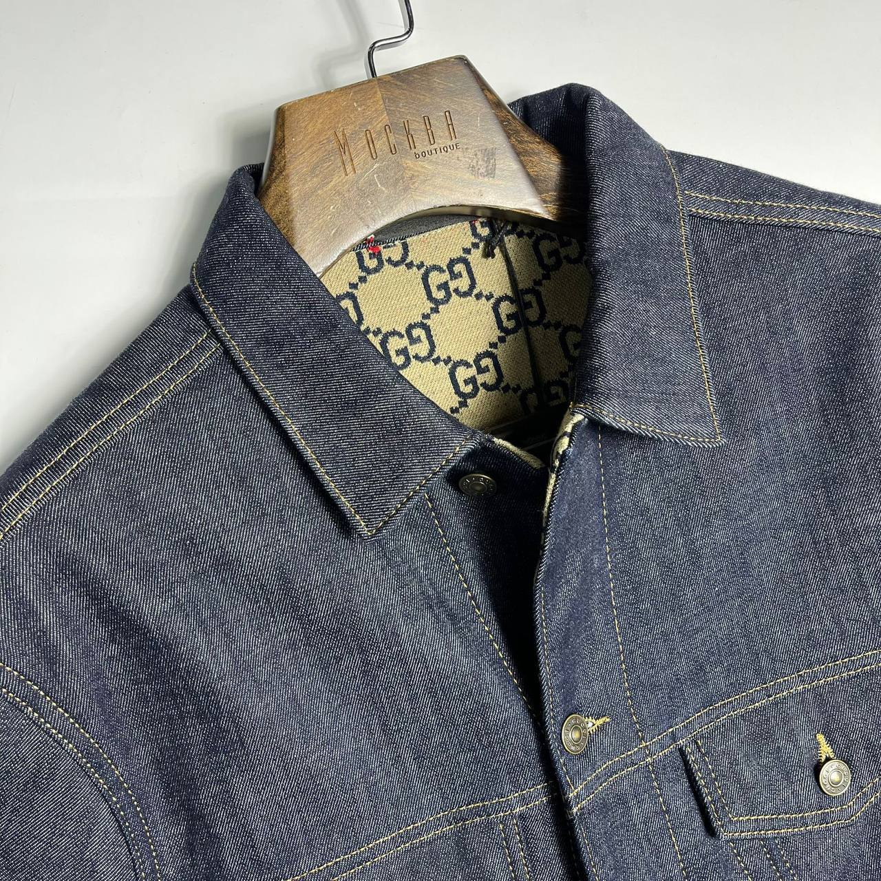 Джинсовая куртка Gucci BP-38263 оригинальная Джинсовая куртка Gucci BP-38263 оригинальная