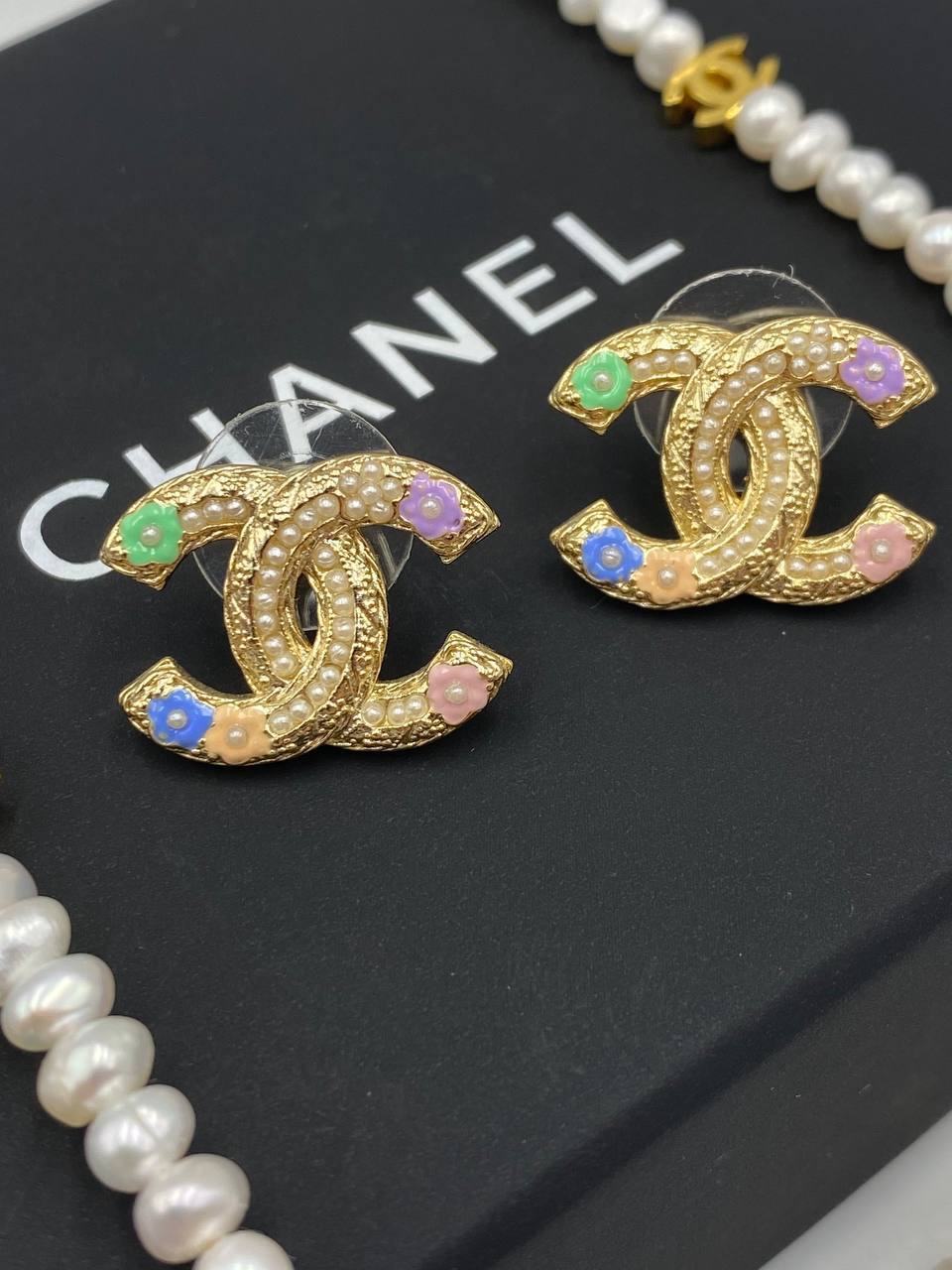 Серьги Chanel коллекционные BP-36317 Серьги Chanel коллекционные BP-36317