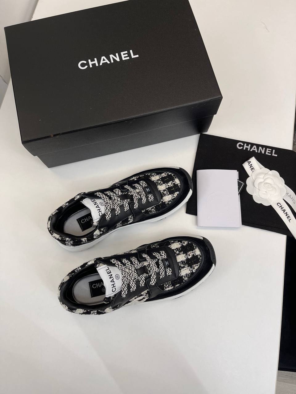 Женские премиум кроссовки Chanel BP-39561 Женские премиум кроссовки Chanel BP-39561