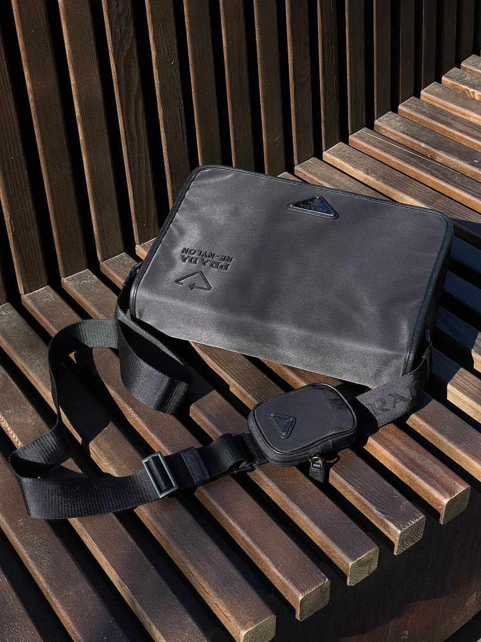 Prada мессенджер стильный BP-29163 Prada мессенджер стильный BP-29163