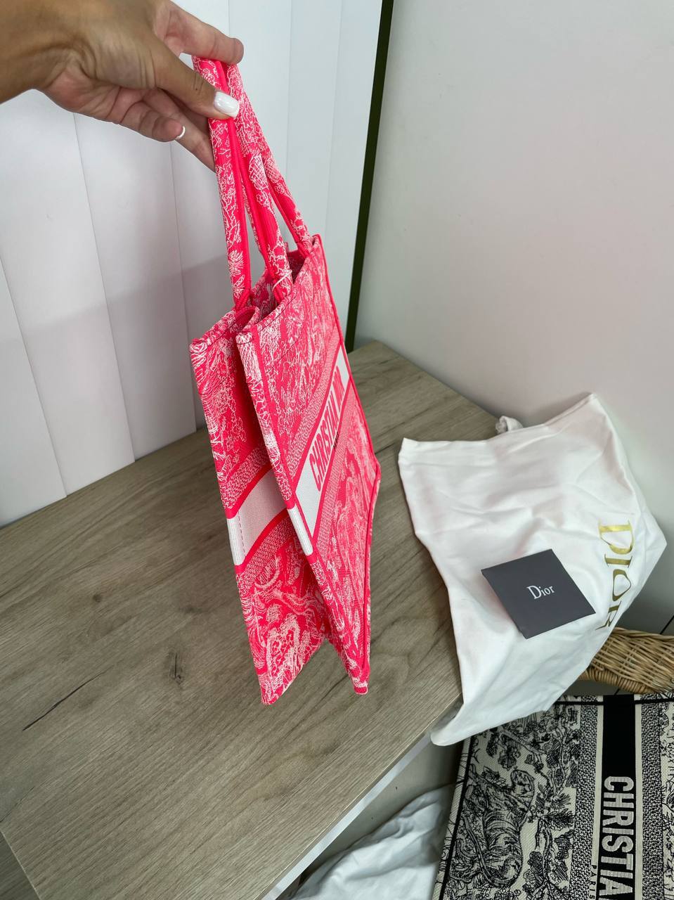 Сумка женская Book Tote Toile de Jouy 36см Christian Dior BP-16469 Сумка женская Book Tote Toile de Jouy 36см Christian Dior BP-16469