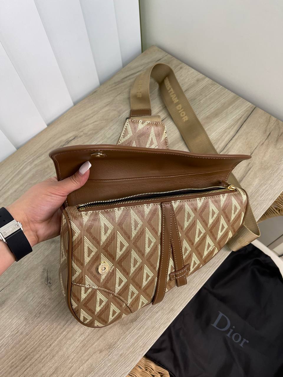 Мужская сумка Christian Dior премиум BP-14996 Мужская сумка Christian Dior премиум BP-14996