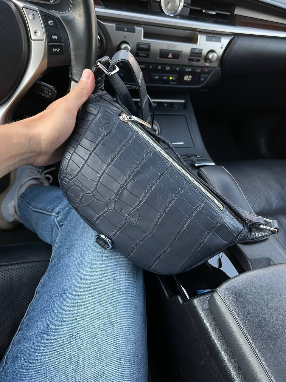 Поясная сумка Stefano Ricci стильная BP-18624 Поясная сумка Stefano Ricci стильная BP-18624