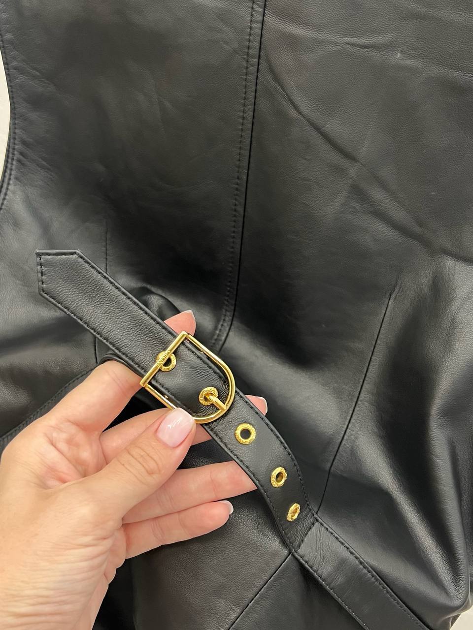 Кожаный жилет премиум Celine BP-37126 Кожаный жилет премиум Celine BP-37126