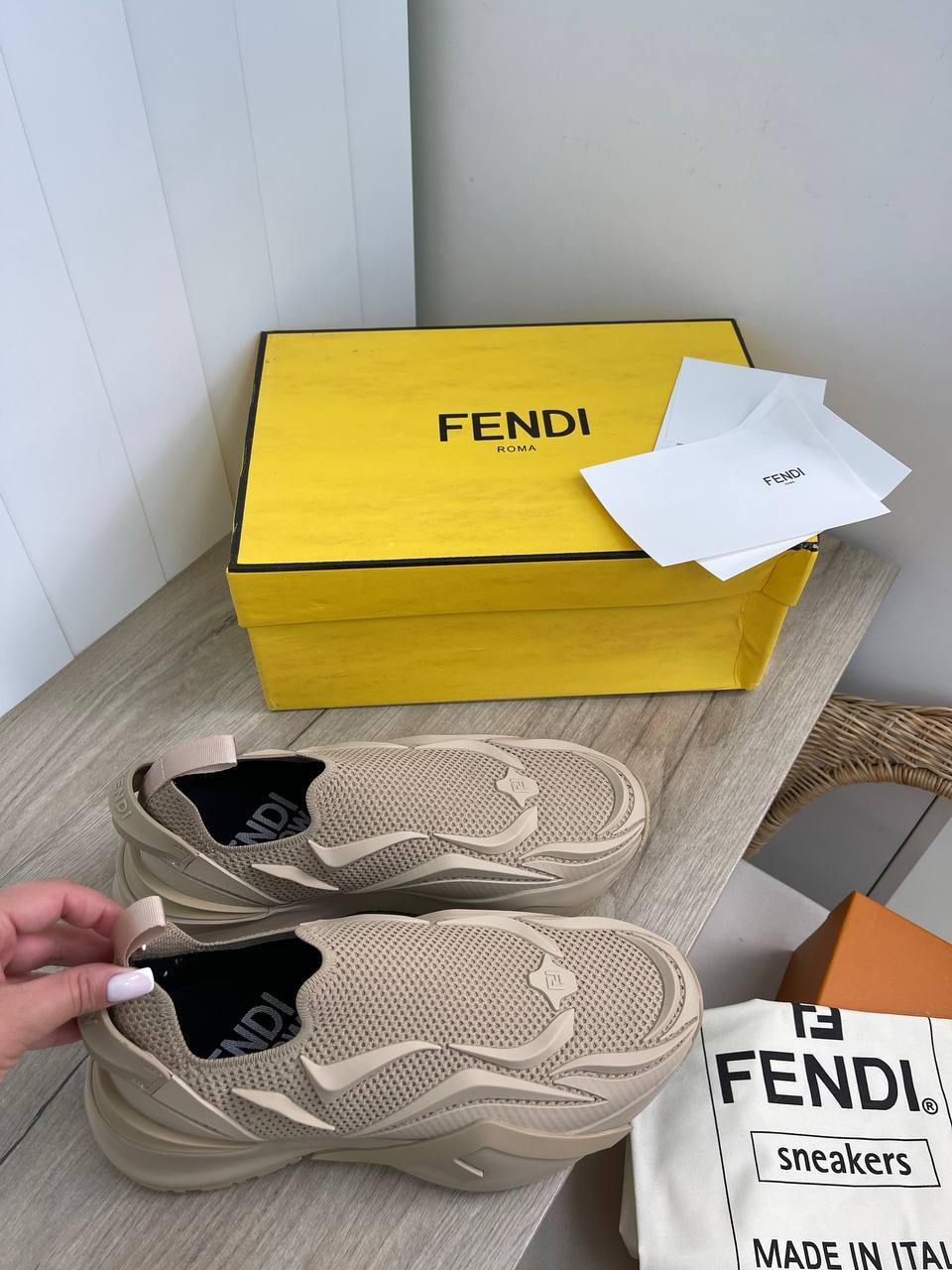 Кроссовки Fendi лимитированные BP-13328 Кроссовки Fendi лимитированные BP-13328