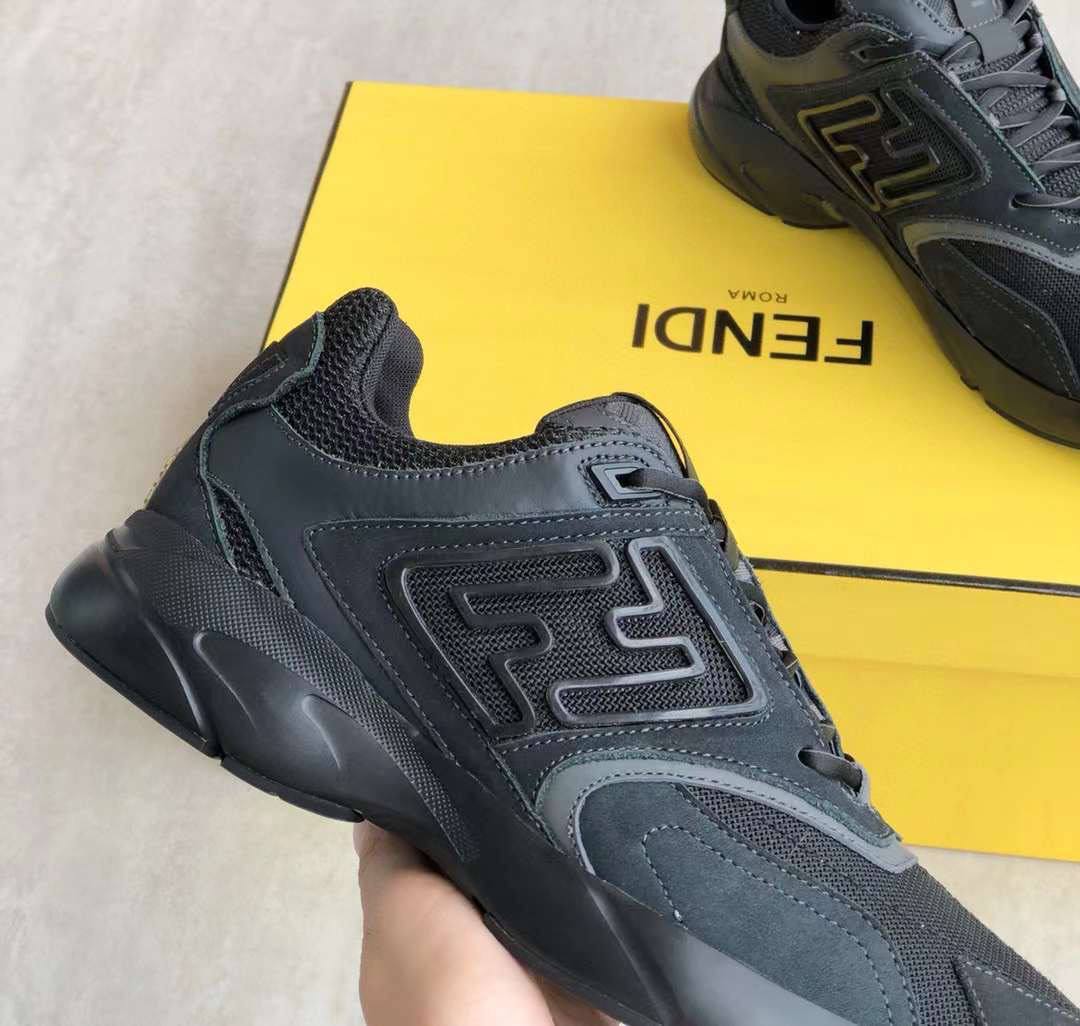 Fendi повседневные мужские кроссовки BP-22491 Fendi повседневные мужские кроссовки BP-22491