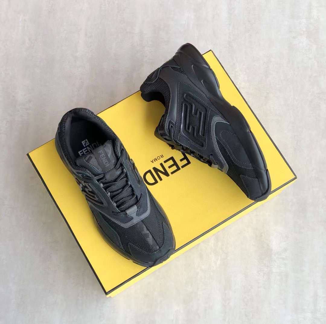 Fendi повседневные мужские кроссовки BP-22491 Fendi повседневные мужские кроссовки BP-22491