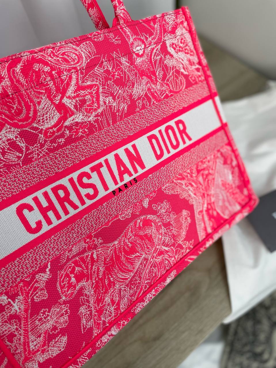 Сумка женская Book Tote Toile de Jouy 36см Christian Dior BP-16469 Сумка женская Book Tote Toile de Jouy 36см Christian Dior BP-16469