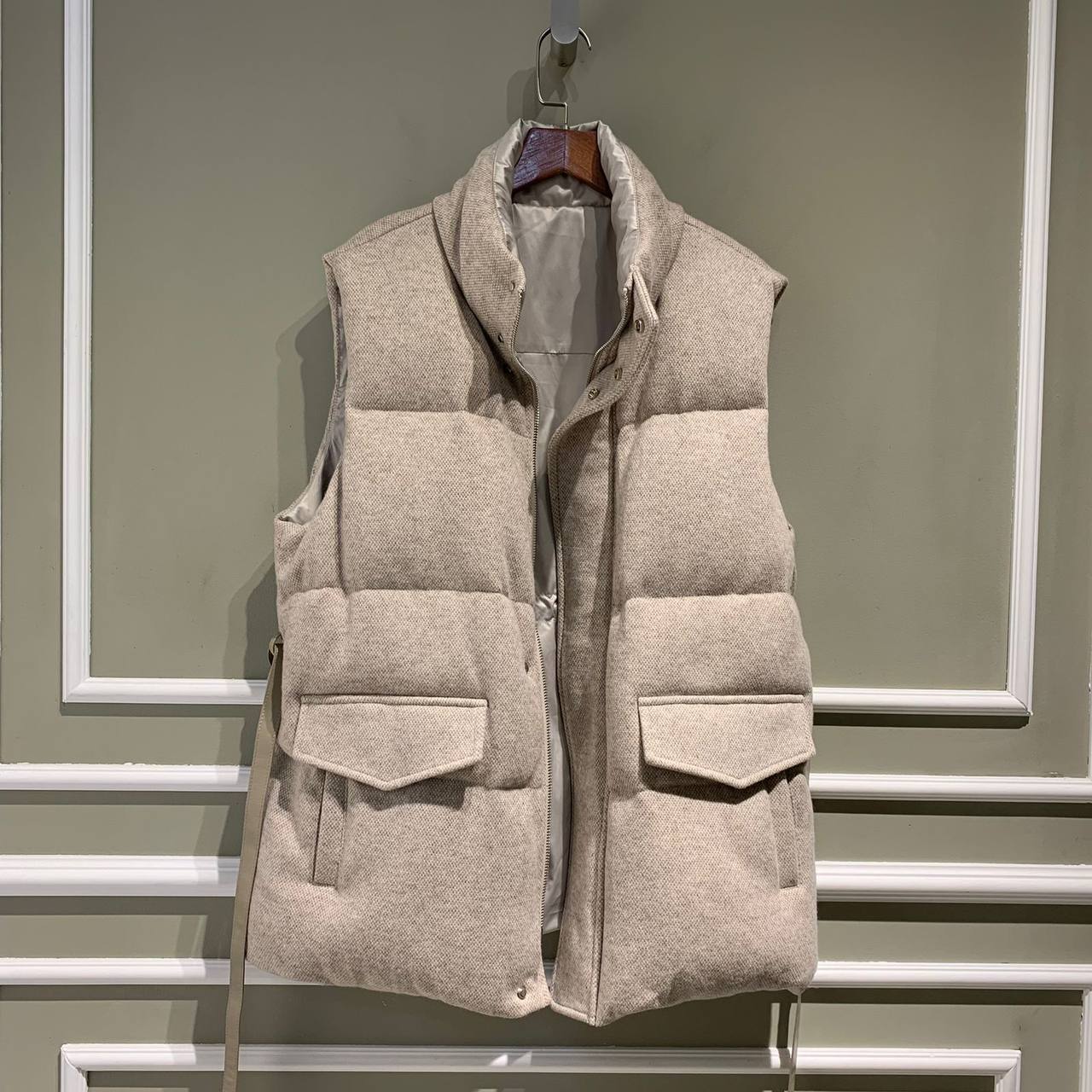 Двухсторонний трендовый жилет Loro Piana BP-20517 Двухсторонний трендовый жилет Loro Piana BP-20517