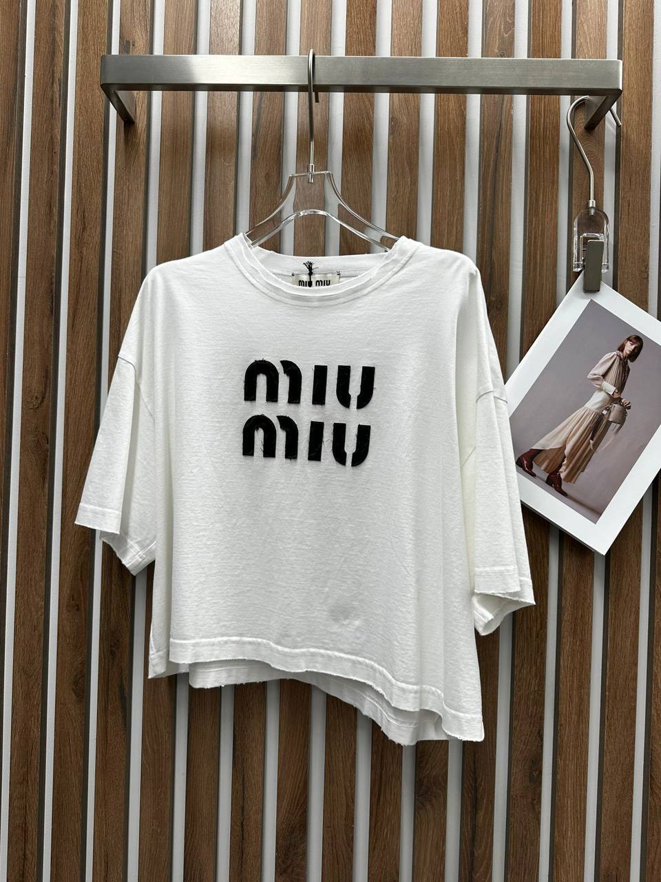 Miu Miu футболка повседневная BP-53447 Miu Miu футболка повседневная BP-53447