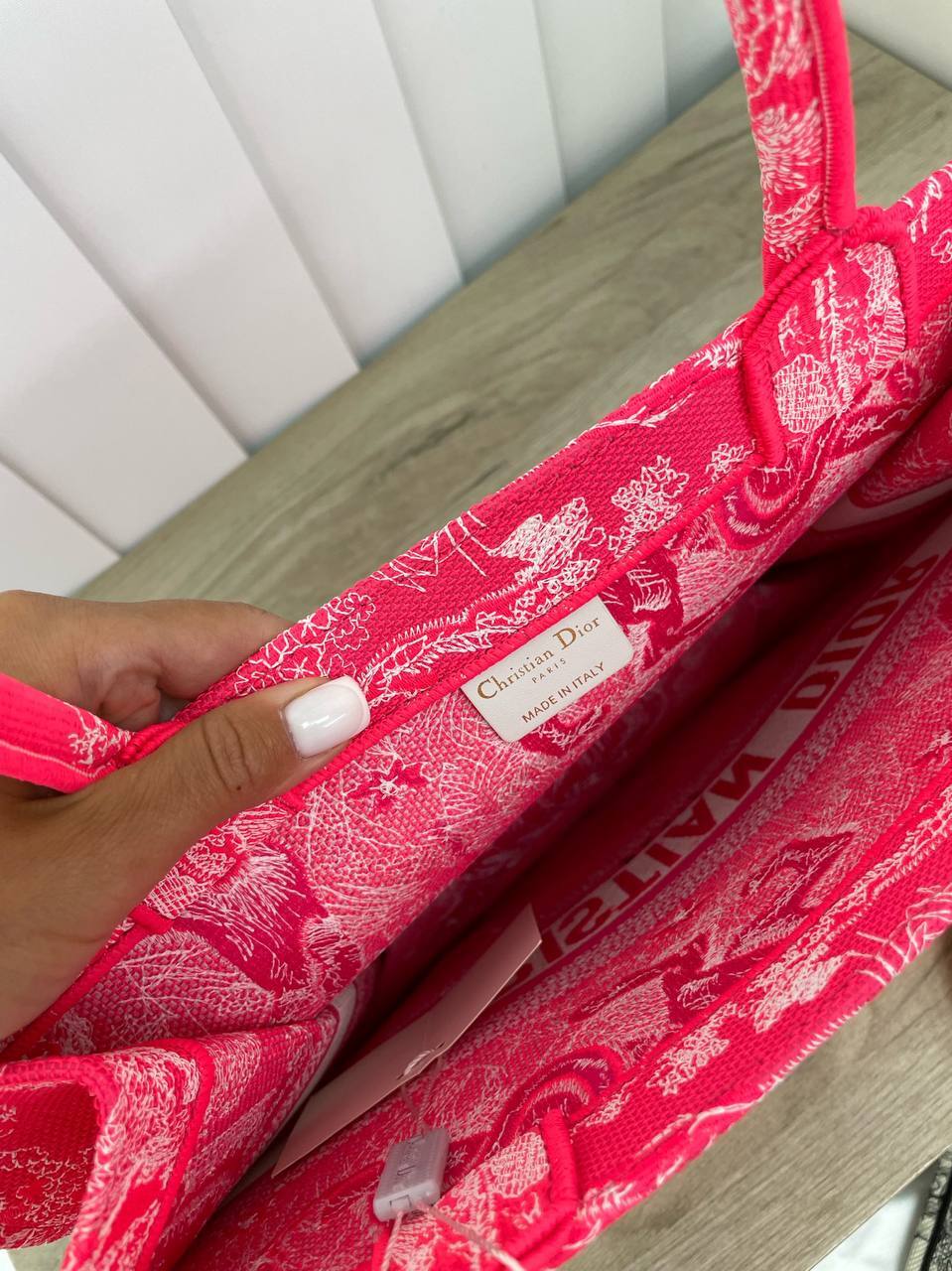 Сумка женская Book Tote Toile de Jouy 36см Christian Dior BP-16469 Сумка женская Book Tote Toile de Jouy 36см Christian Dior BP-16469