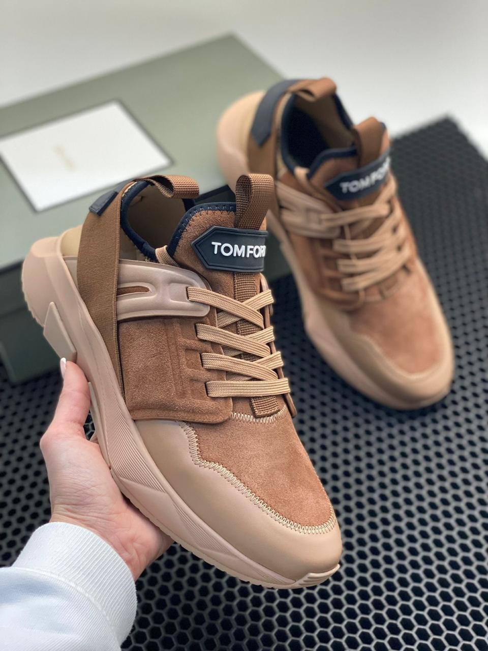 Tom Ford мужские стильные кроссовки BP-23713 Tom Ford мужские стильные кроссовки BP-23713