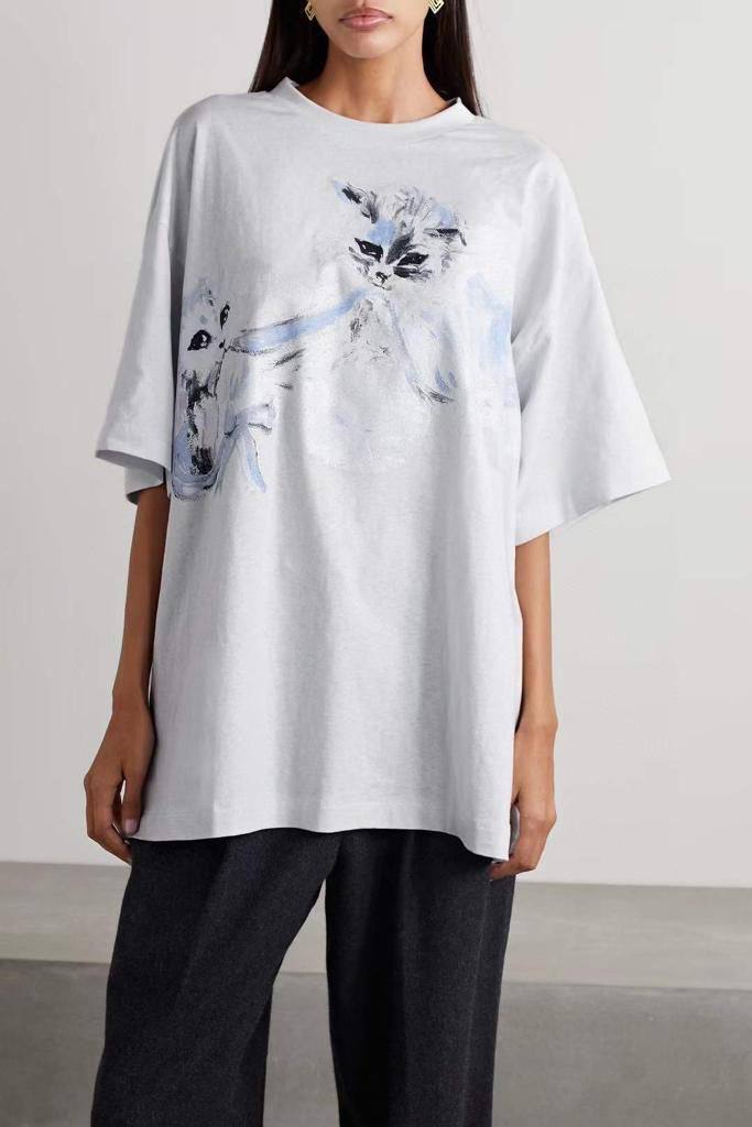 Трендовая футболка Stella McCartney BP-32769 Трендовая футболка Stella McCartney BP-32769