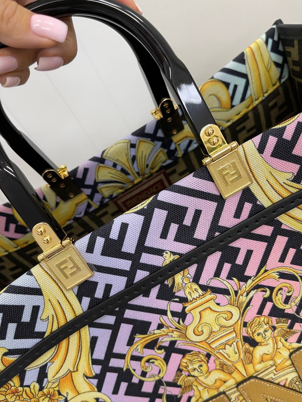 Коллекционная женская сумка Fendi BP-18508 Коллекционная женская сумка Fendi BP-18508