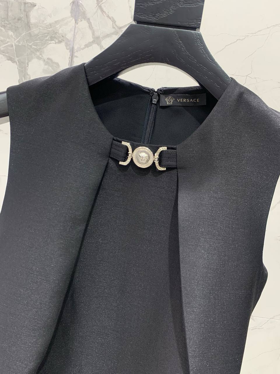 Платье черное дизайнерское Versace BP-623459 Платье черное дизайнерское Versace BP-623459