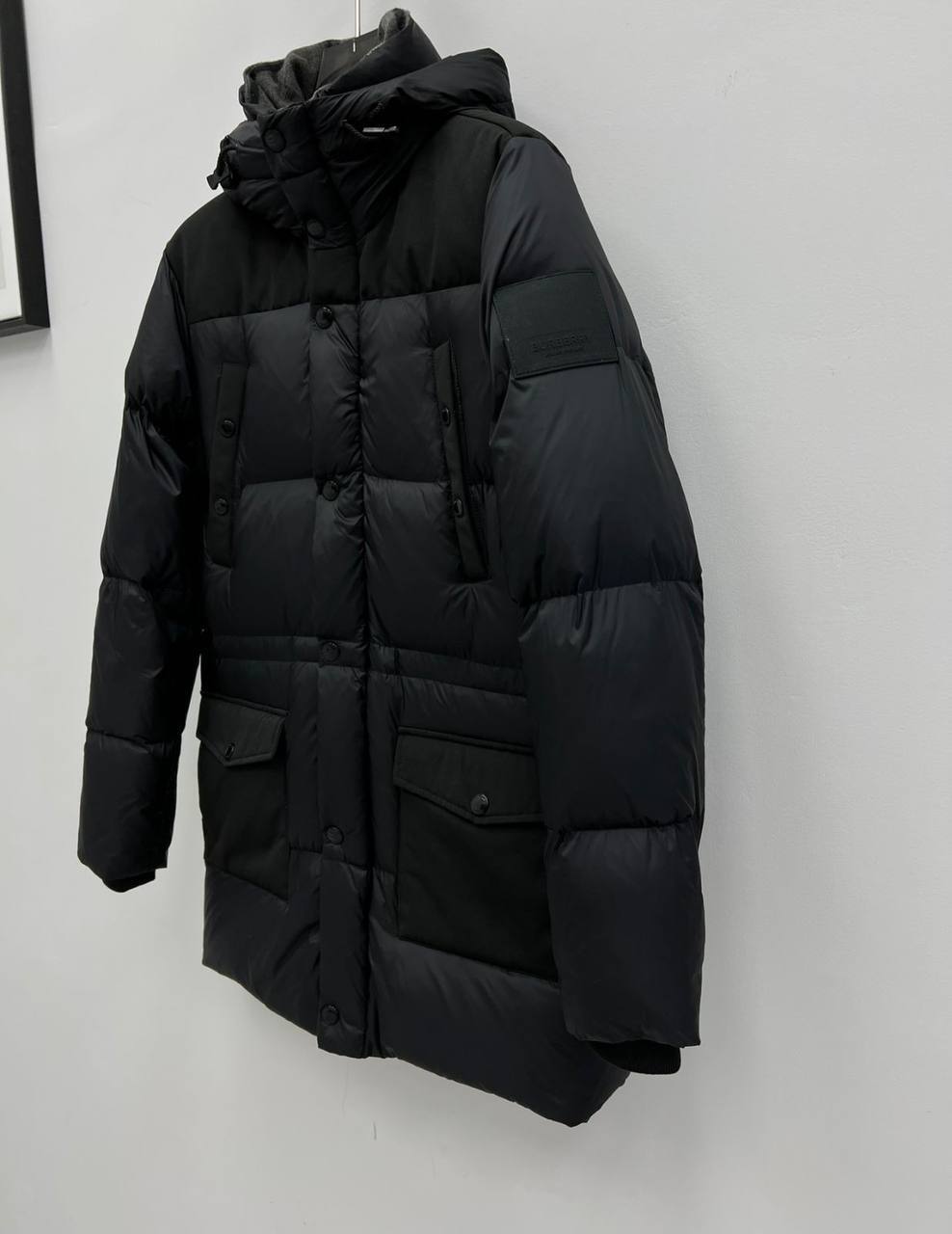 Удлинённая куртка Burberry BP-25030 лимитированная Удлинённая куртка Burberry BP-25030 лимитированная