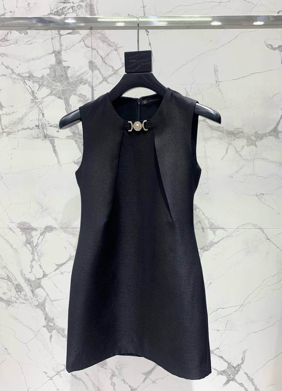 Платье черное дизайнерское Versace BP-623459 Платье черное дизайнерское Versace BP-623459