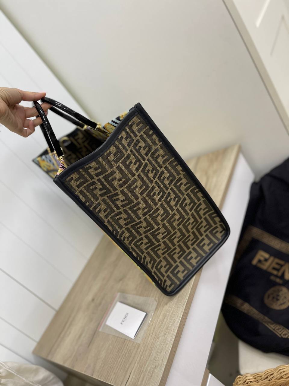 Коллекционная женская сумка Fendi BP-18508 Коллекционная женская сумка Fendi BP-18508