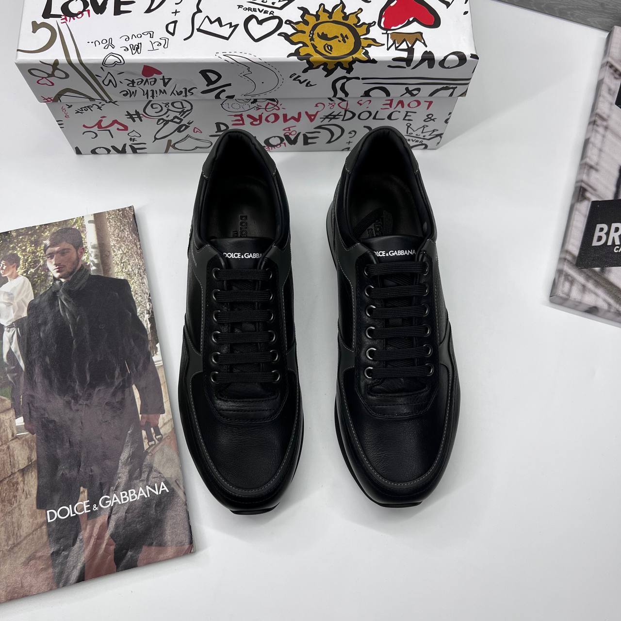 Dolce & Gabbana лимитированные кроссовки BP-20841 Dolce & Gabbana лимитированные кроссовки BP-20841