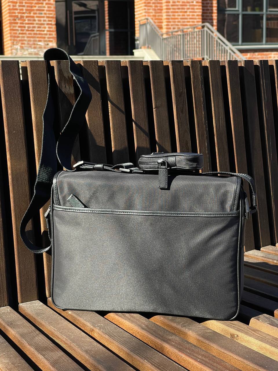 Prada мессенджер стильный BP-29163 Prada мессенджер стильный BP-29163