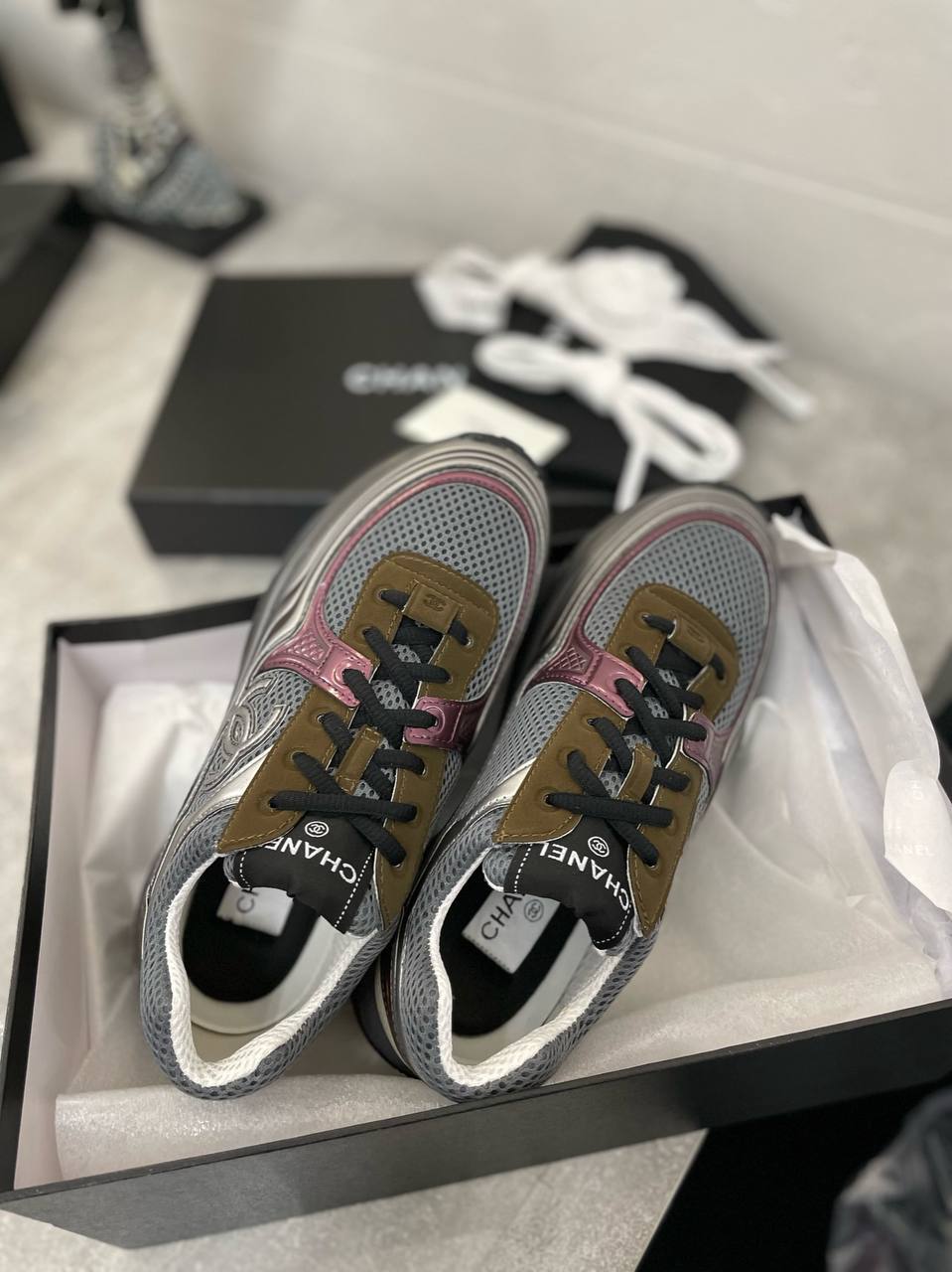 Премиум кроссовки Chanel BP-40192 Премиум кроссовки Chanel BP-40192