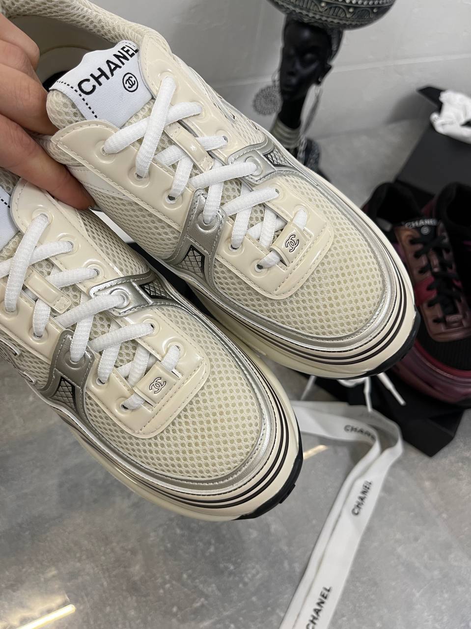 Коллекционные кроссовки Chanel BP-40185 Коллекционные кроссовки Chanel BP-40185