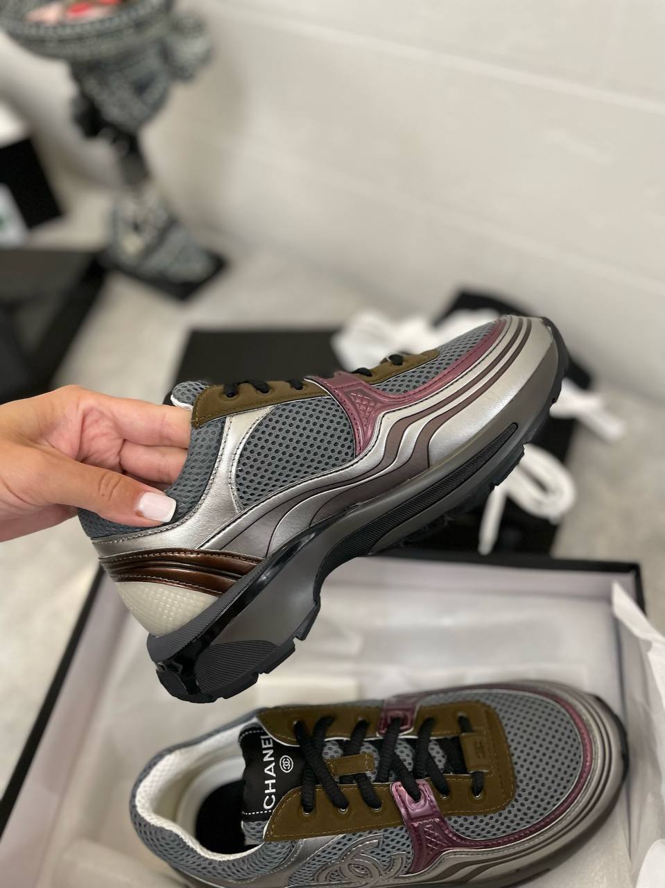 Премиум кроссовки Chanel BP-40192 Премиум кроссовки Chanel BP-40192