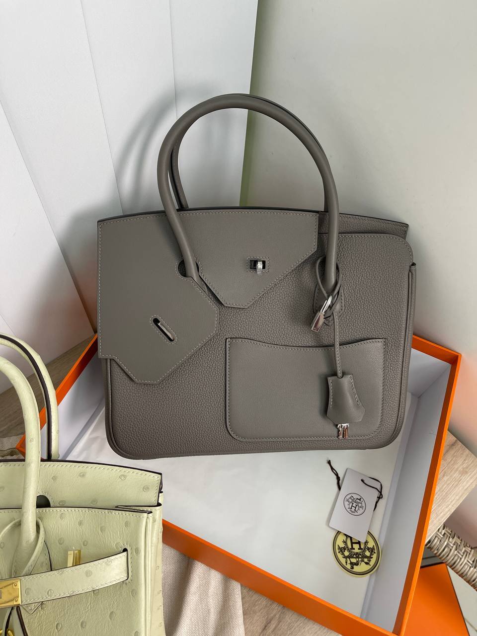 Женская сумка Birkin en Desordre 30 cm Hermes BP-38158 элитная Женская сумка Birkin en Desordre 30 cm Hermes BP-38158 элитная