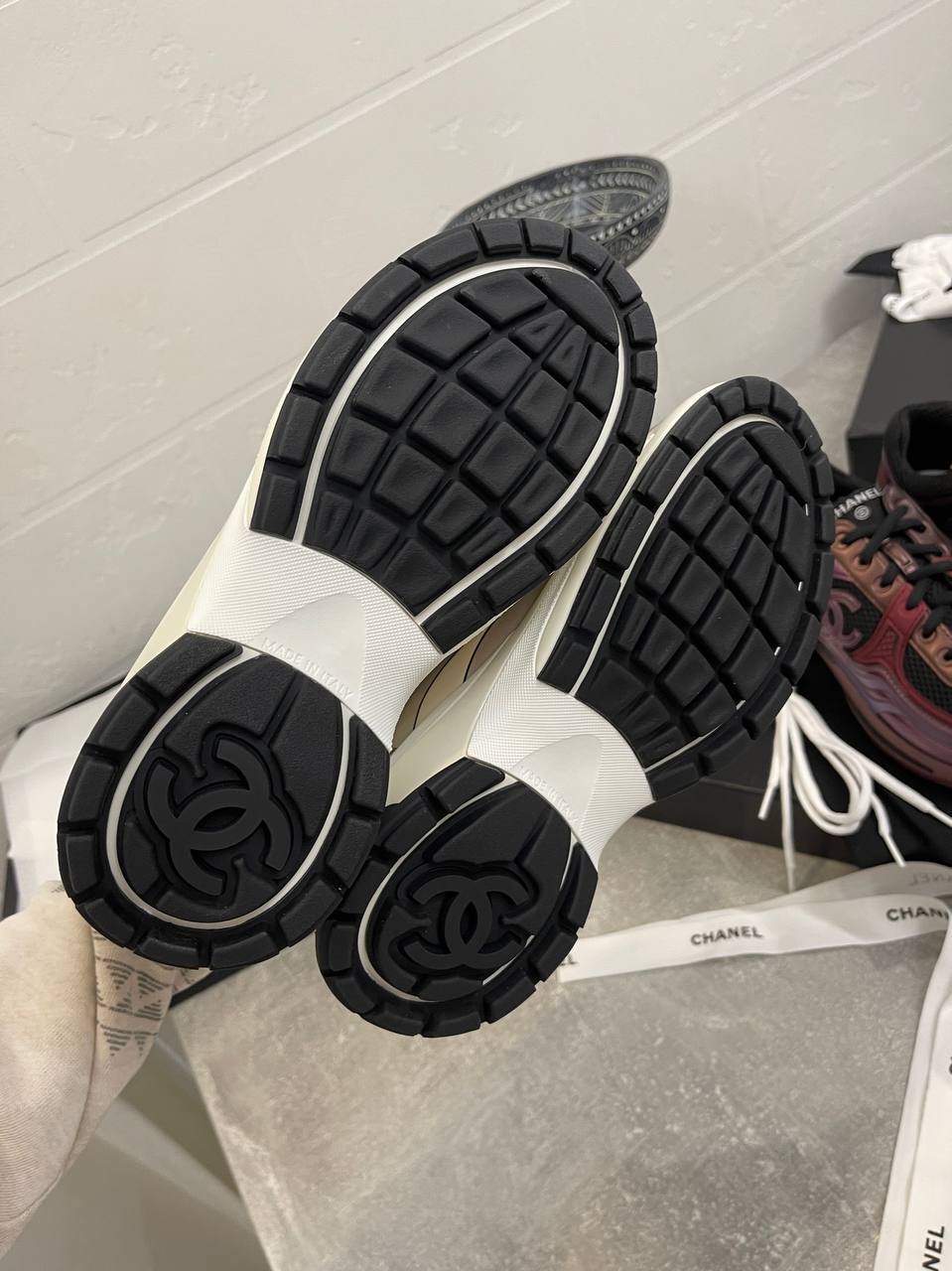 Коллекционные кроссовки Chanel BP-40185 Коллекционные кроссовки Chanel BP-40185