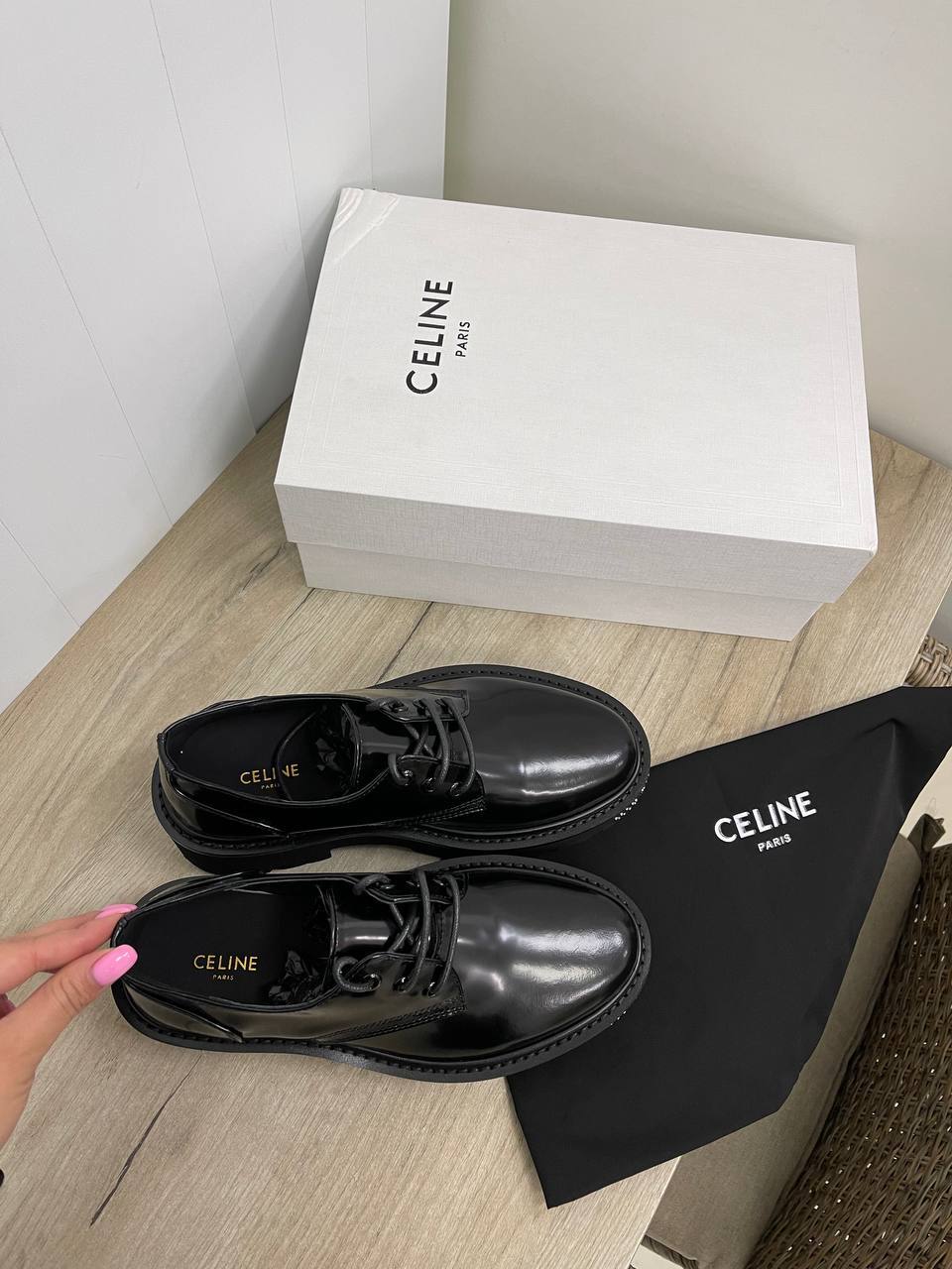 Celine коллекционные дерби BP-29405 Celine коллекционные дерби BP-29405