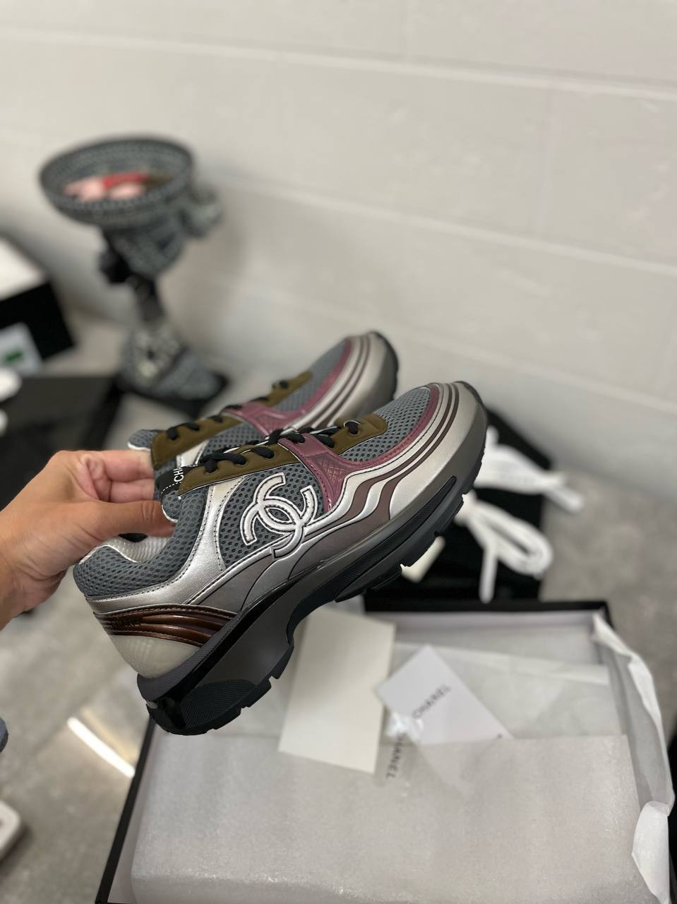 Премиум кроссовки Chanel BP-40192 Премиум кроссовки Chanel BP-40192