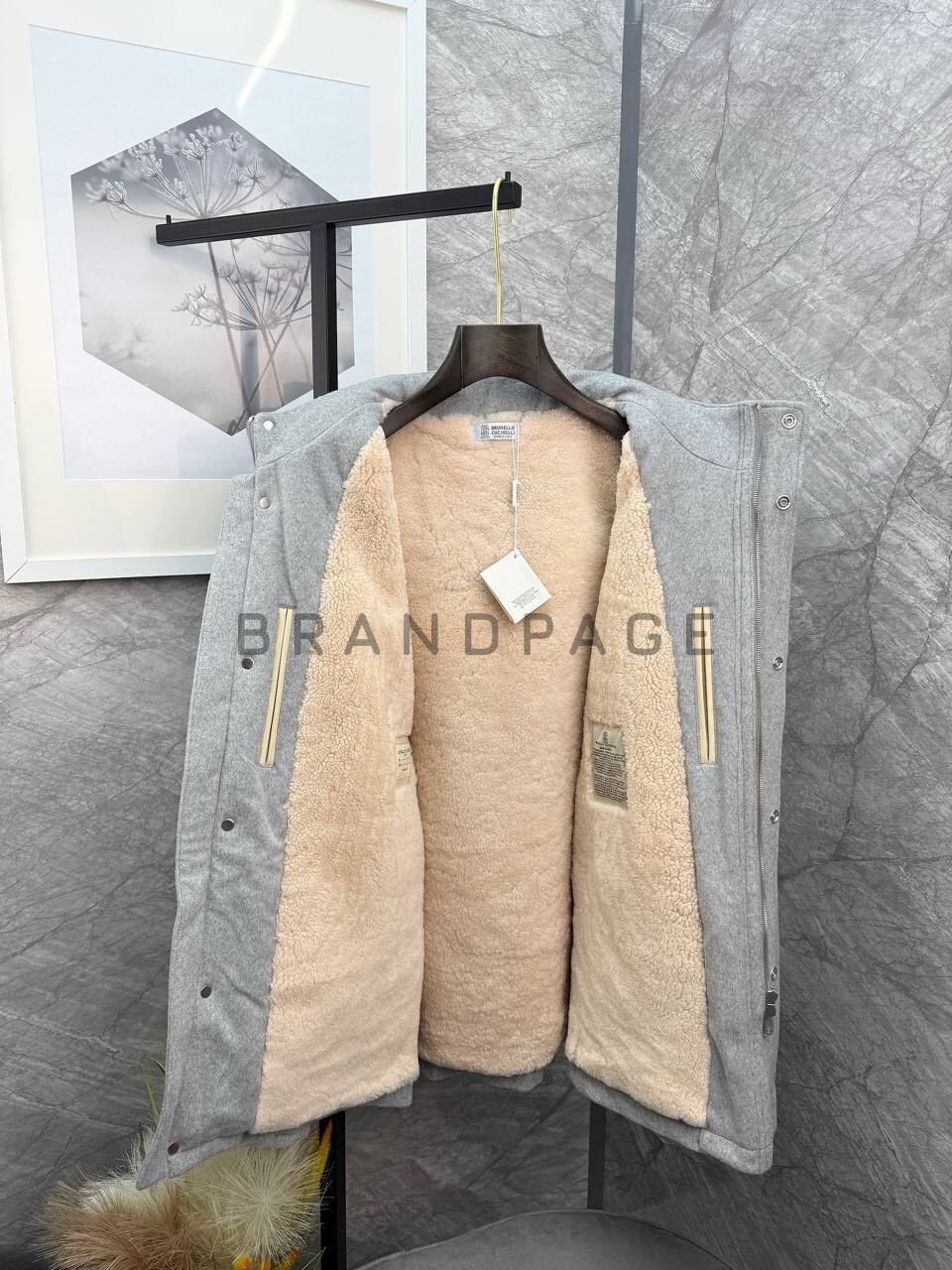 Дубленка шерстяная BC BPLUX5677 Дубленка шерстяная BC BPLUX5677