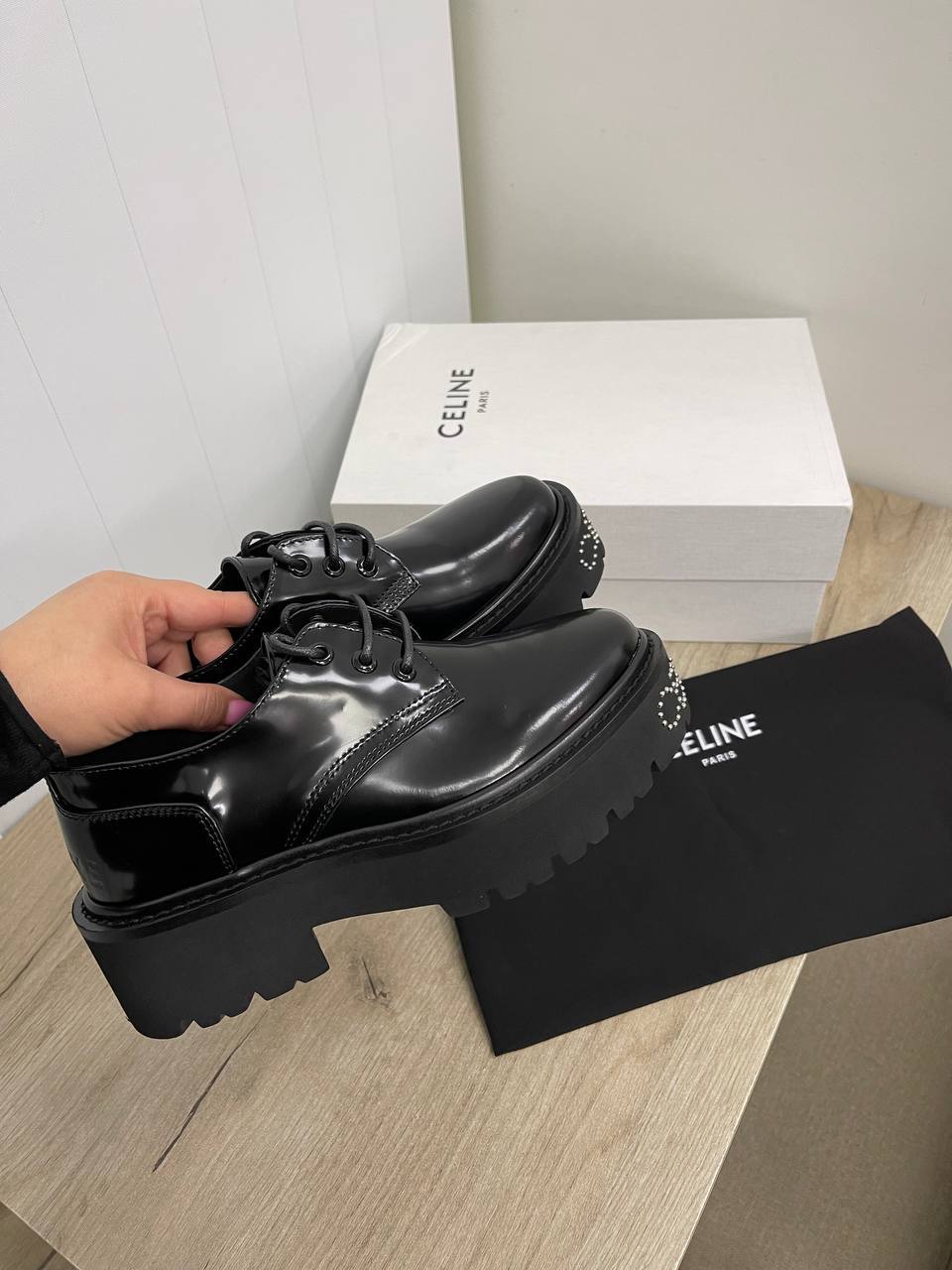 Celine коллекционные дерби BP-29405 Celine коллекционные дерби BP-29405