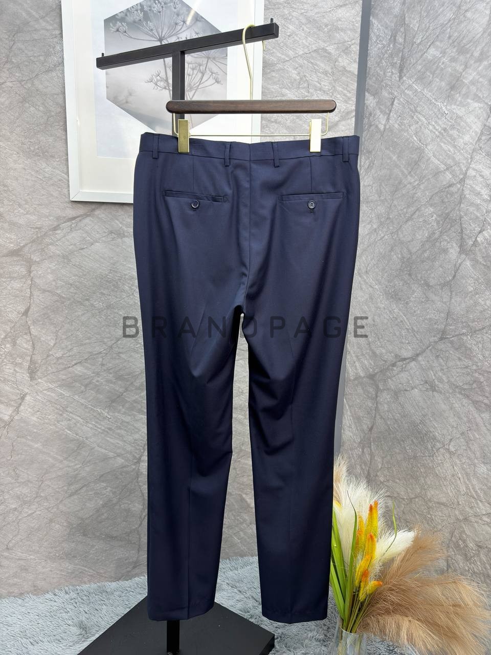 Классический костюм из хлопка Loro Piana BPLUX13033