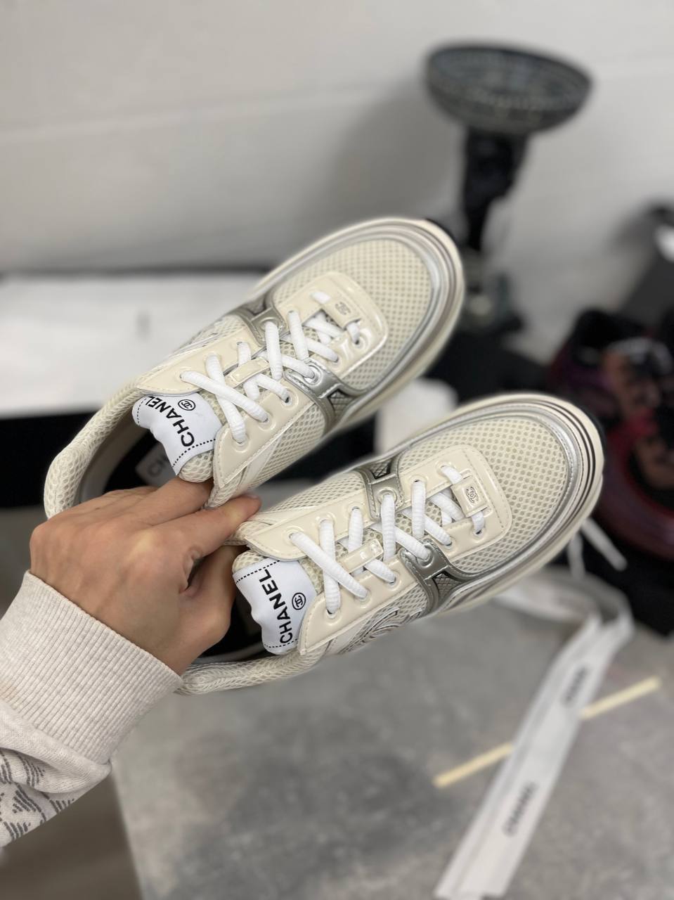 Коллекционные кроссовки Chanel BP-40185 Коллекционные кроссовки Chanel BP-40185