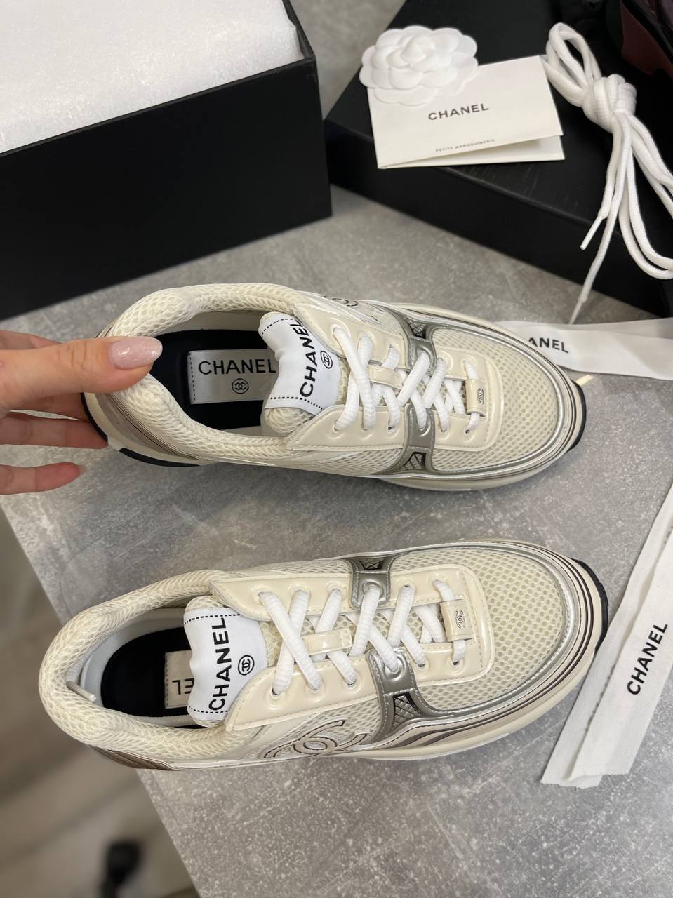 Коллекционные кроссовки Chanel BP-40185 Коллекционные кроссовки Chanel BP-40185